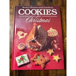 Vintage 1989 Better Homes & Gardens Cookies For Christmas Cookbook Recipes Book
